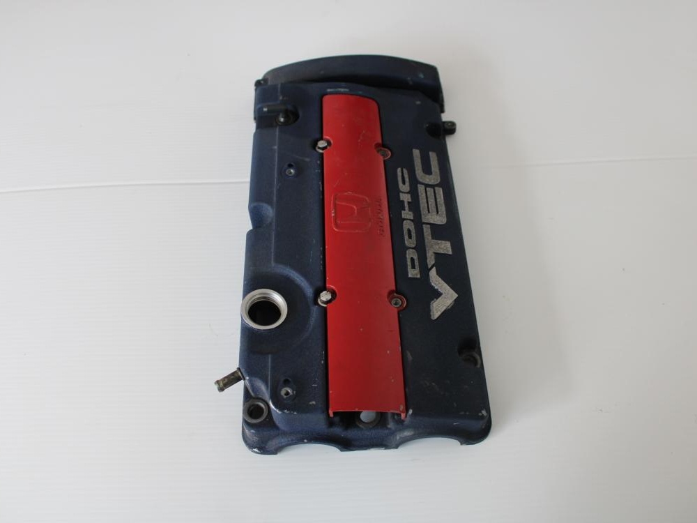 Genuine 97-02 Honda Accord SiR CF4 2.0L F20B Cylinder Head Valve Blue Cover H23A: Image 1