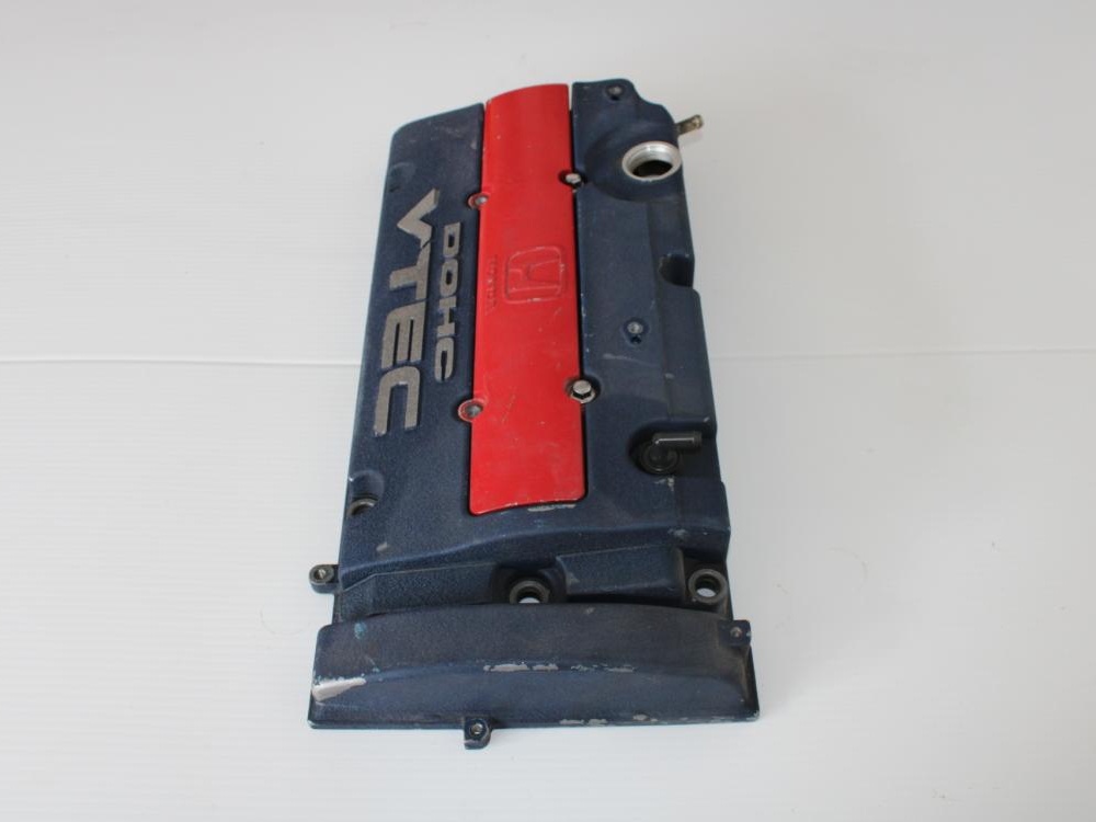 Genuine 97-02 Honda Accord SiR CF4 2.0L F20B Cylinder Head Valve Blue Cover H23A: Image 4