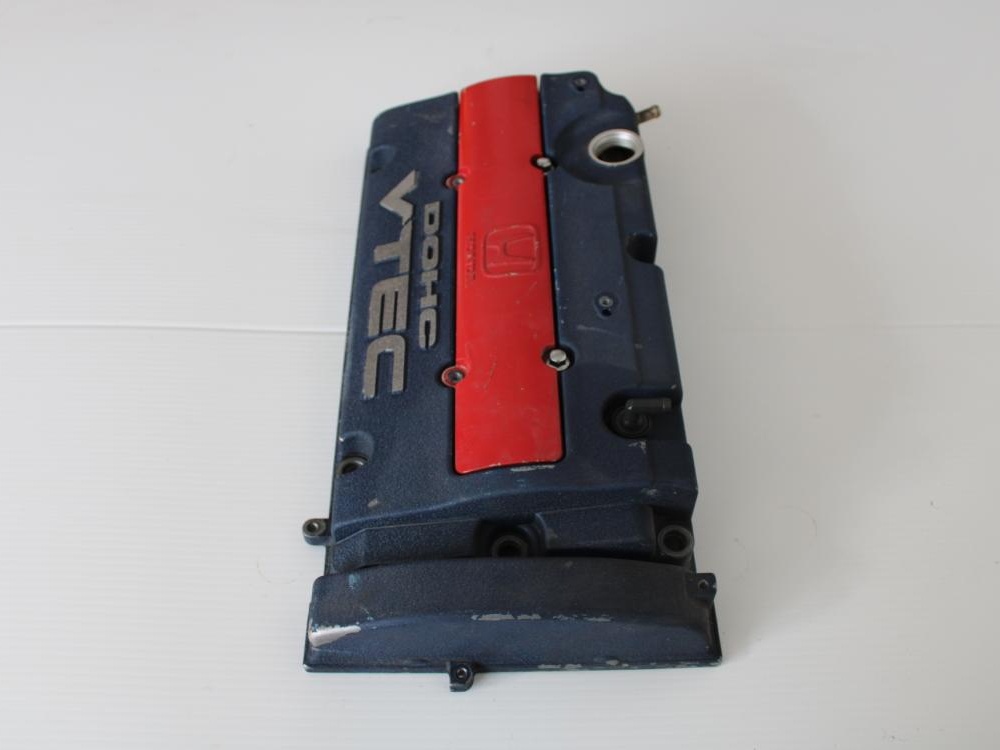 Genuine 97-02 Honda Accord SiR CF4 2.0L F20B Cylinder Head Valve Blue Cover H23A: Image 6