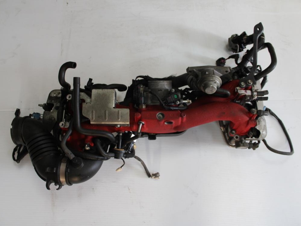 Collecteur d'admission JDM Subaru WRX STi V10 GRB avec papillon, injecteurs et faisceau: Image 3