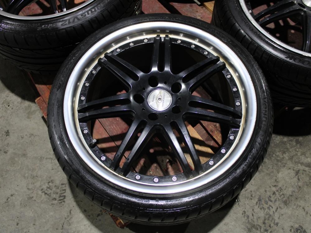 Elegant Styling Platinum Wheels 5X114.3 Rear 19X9.5 +40 Front 19X8.5 +40: Image 8