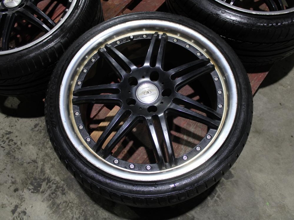 Elegant Styling Platinum Wheels 5X114.3 Rear 19X9.5 +40 Front 19X8.5 +40: Image 15