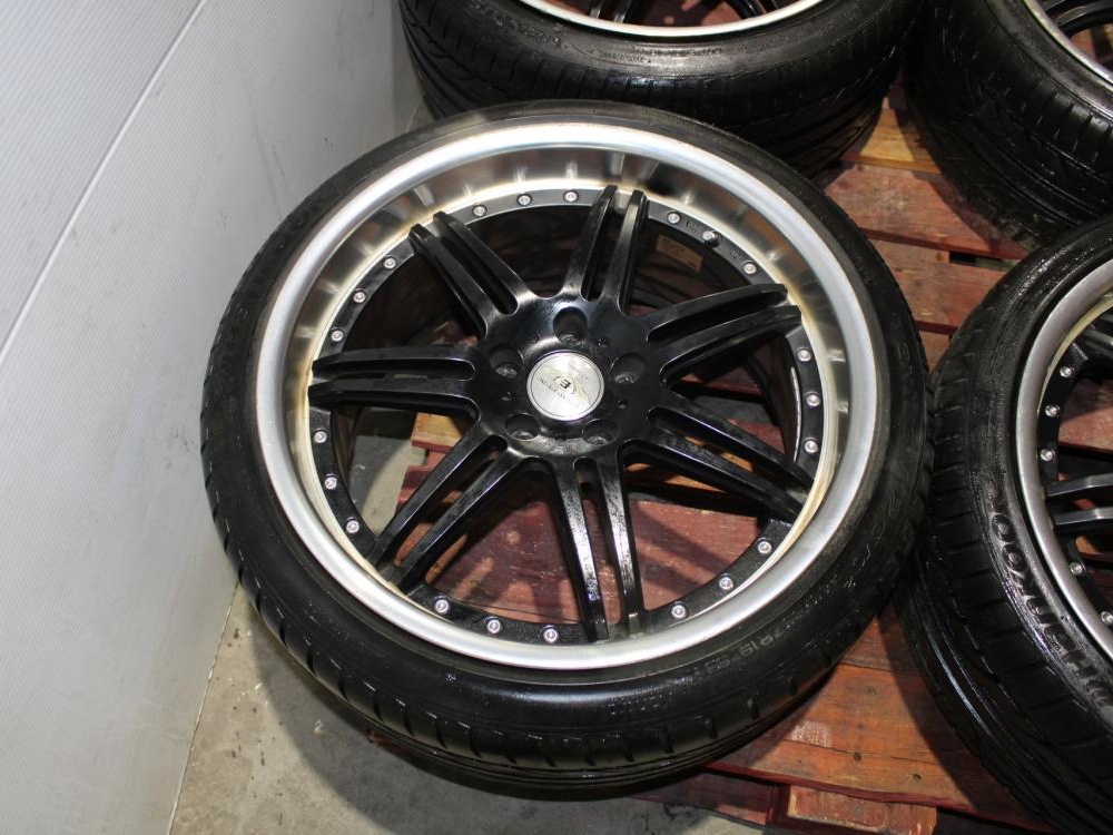 Elegant Styling Platinum Wheels 5X114.3 Rear 19X9.5 +40 Front 19X8.5 +40: Image 12