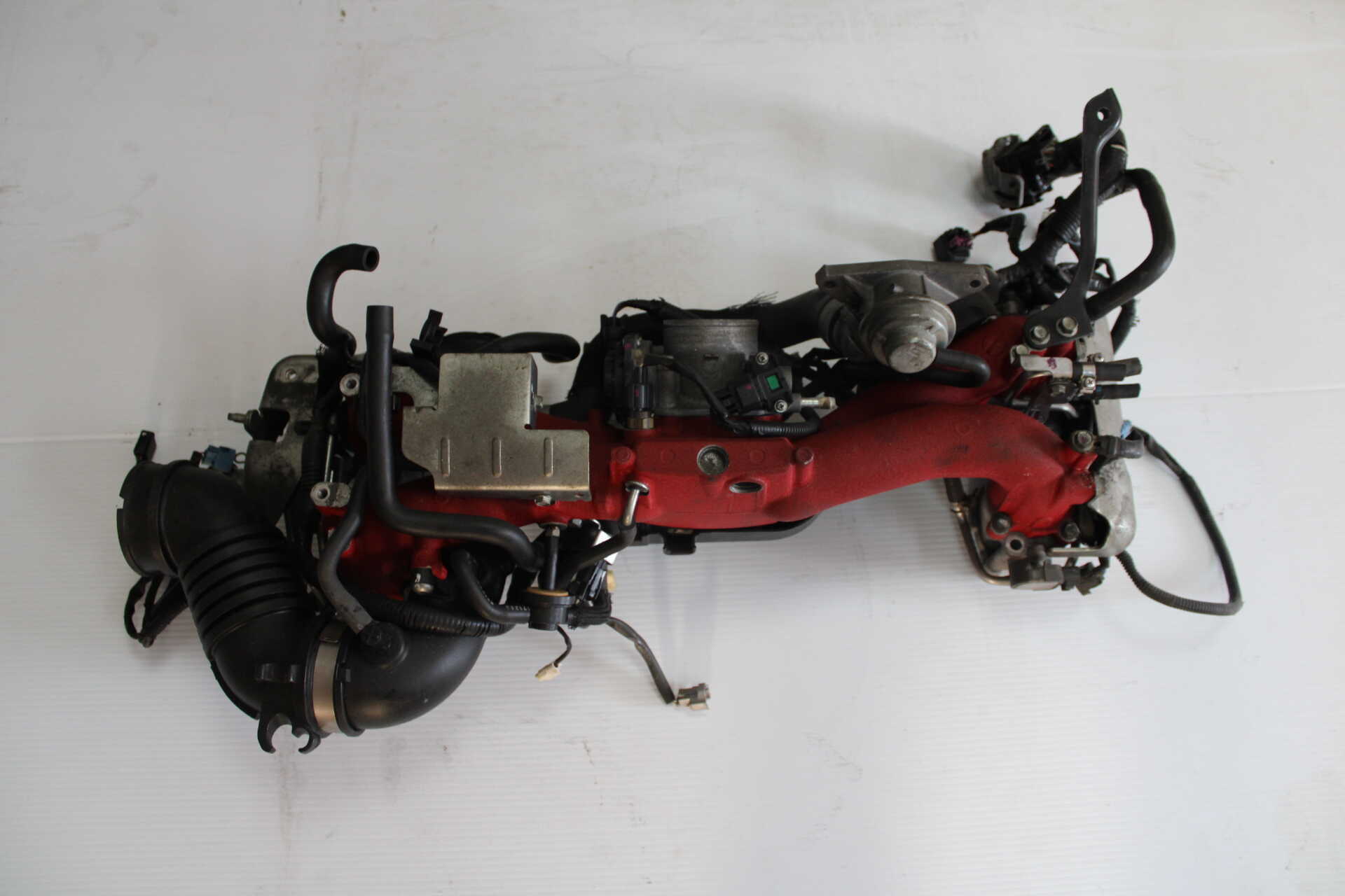JDM Subaru WRX STi V10 GRB Intake Manifold Throttle injectors / harness ...