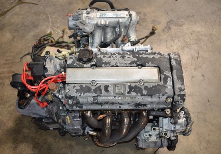 MOTEUR JDM B16A SiR OBD0 1988-1991 AVEC BOÎTE DE VITESSES À 5 RAPPORTS ET LSD  ET CALIBREUR DE BOÎTE À VENDRE: Image 5
