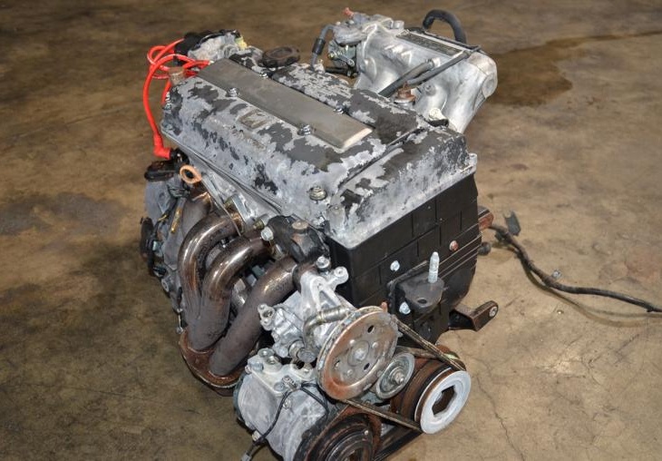 MOTEUR JDM B16A SiR OBD0 1988-1991 AVEC BOÎTE DE VITESSES À 5 RAPPORTS ET LSD  ET CALIBREUR DE BOÎTE À VENDRE: Image 1