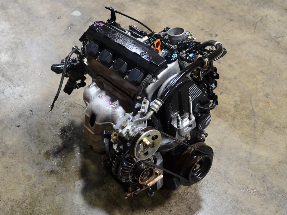 2001 2002 2003 2004 2005 Honda Civic EX LX DX Engine Motor 1.7L D17A2 SOHC Vtec: Image 4