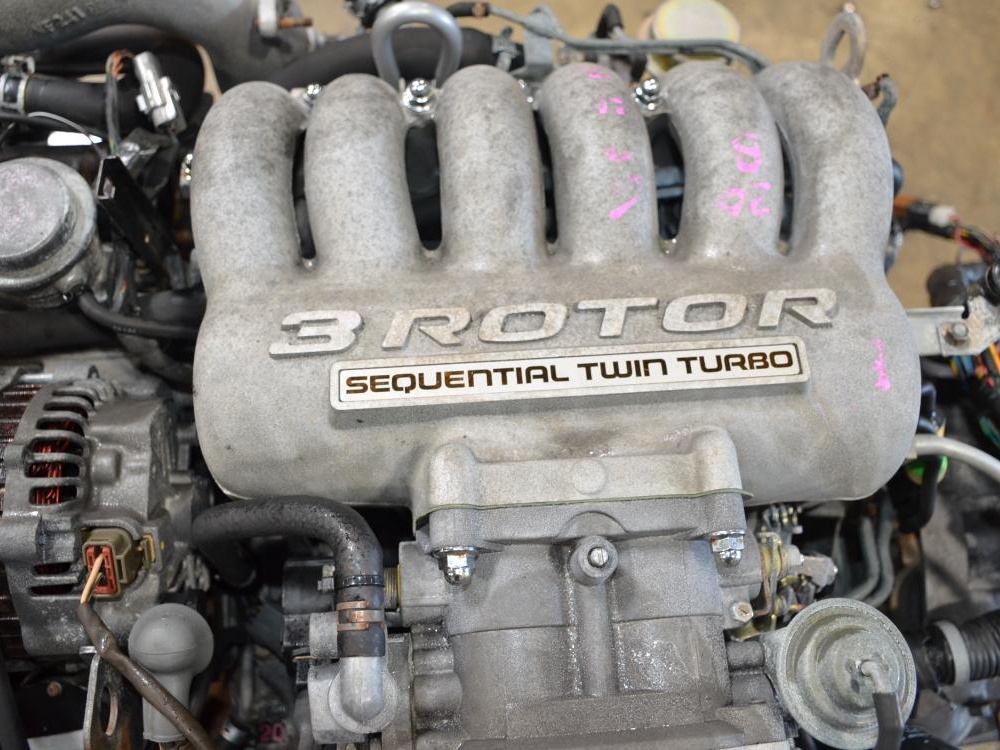 Mazda Eunos Cosmo, moteur, propulsion arrière, boîte automatique, 1990-1995, 2,0 L, trois rotors, double turbo, conversion JDM - 20b-Rew 20b, 3 rotors: Image 7