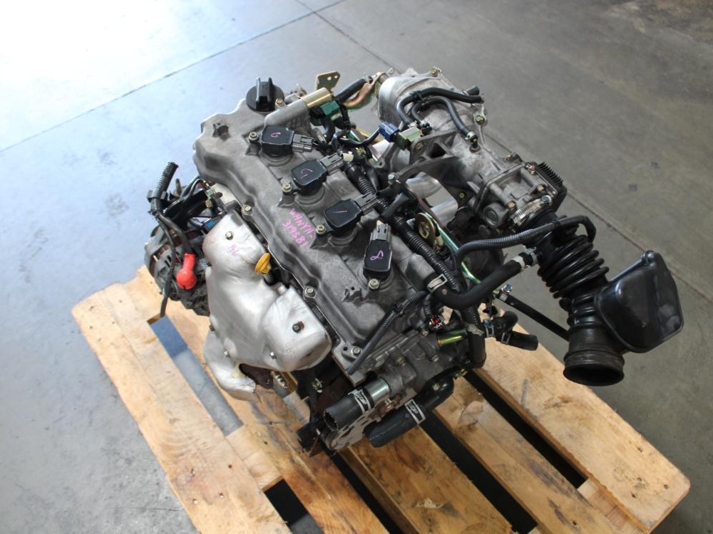 JDM Nissan Sentra S, GX, GXE (2003-2006) – Moteur QG18 1,8 L, 4 cylindres, double arbre à cames en tête (DOHC) – Moteur QG18DE : Image 4