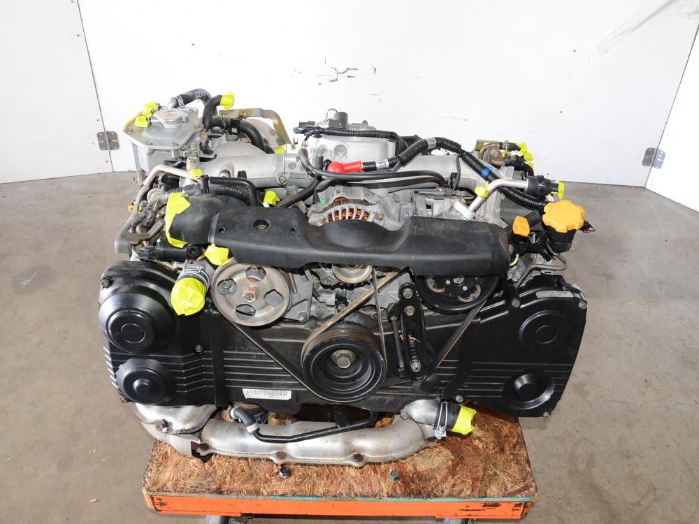 MOTEUR TURBO SUBARU WRX EJ205 AVCS 2,0 L JDM 02 03 04 05 AVEC BOÎTE DE VITESSES À 5 RAPPORTS: Image 1