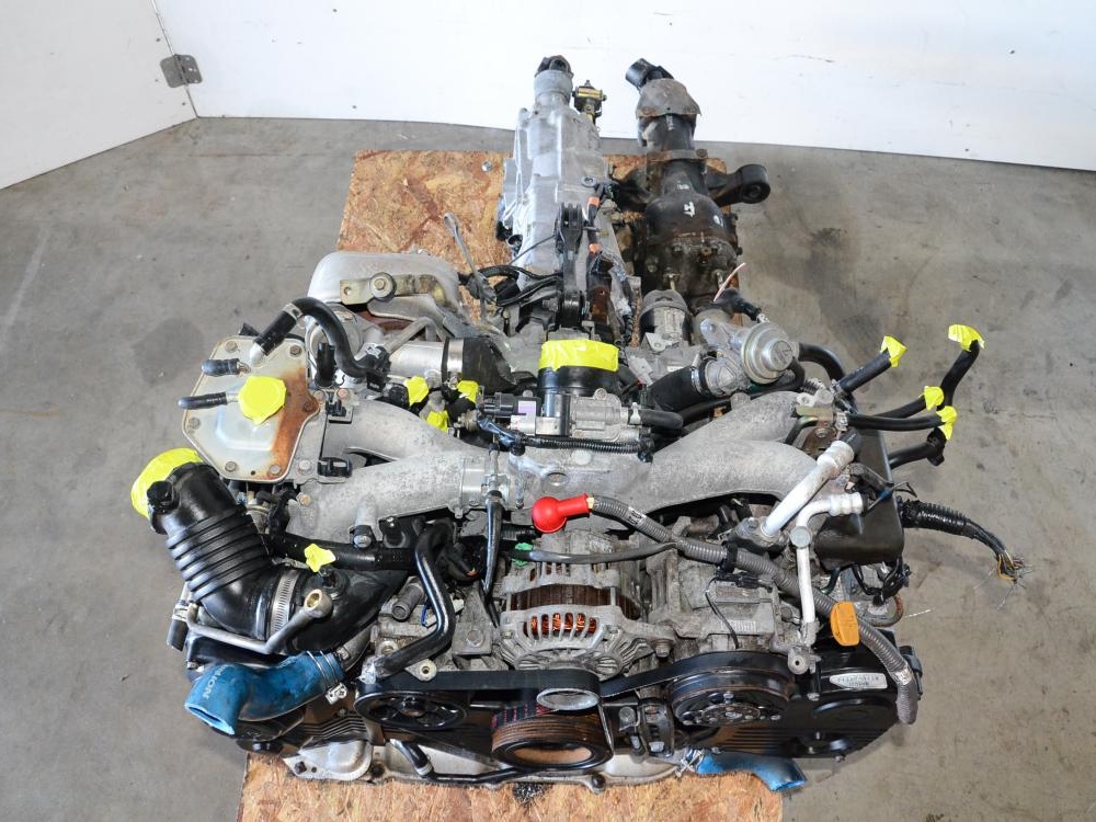 JDM 02 03 04 05 SUBARU WRX EJ205 AVCS 2.0L TURBO ENGINE WITH 5 SPEED TRANS: Image 2