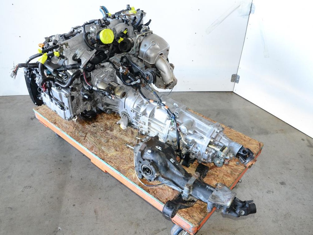 JDM 02 03 04 05 SUBARU WRX EJ205 AVCS 2.0L TURBO ENGINE WITH 5 SPEED TRANS: Image 6