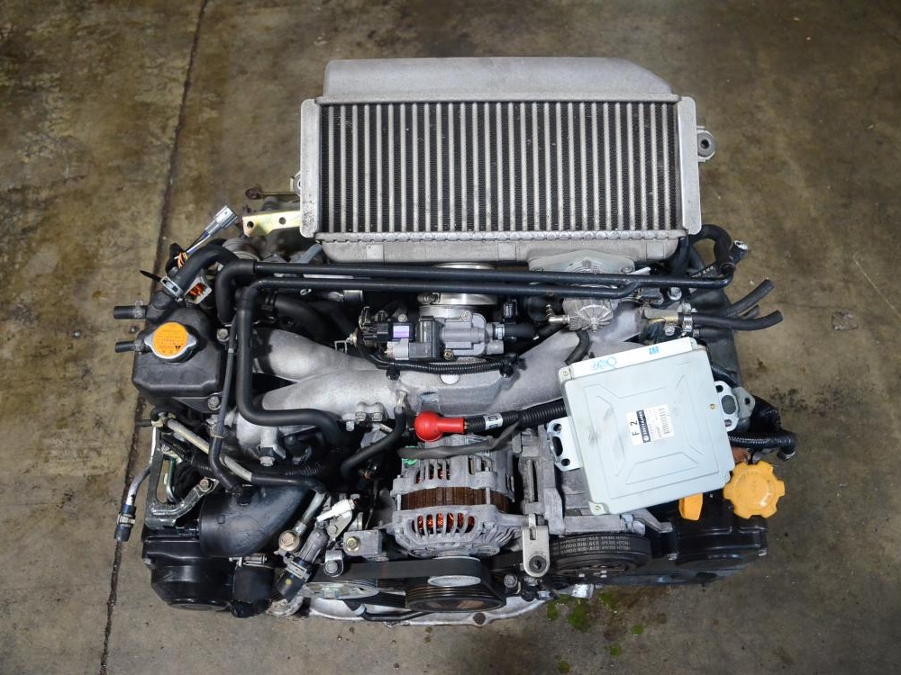 JDM 02 03 04 05 Subaru Impreza WRX EJ205 Engine AVCS 2.0L TD04 Turbo EJ20 Motor: Image 4