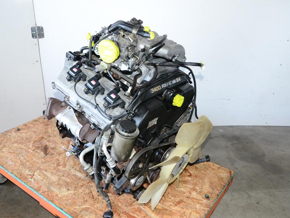 96-04 JDM TOYOTA 5VZ-FE ENGINE 4RUNNER TACOMA TUNDRA 3.4L V6 5VZ MOTOR: Image 3