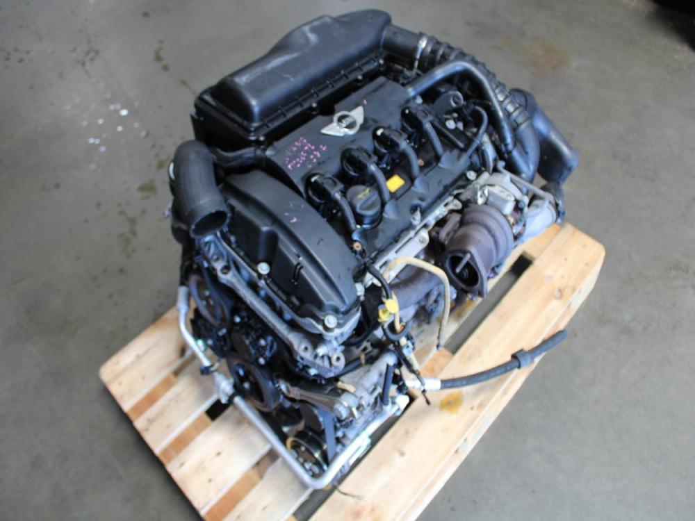 MOTEUR COMPLET MINI COOPER S 2007-2010, 1,6 L TURBO, AVEC CALIBRATEUR (ECU) ET BOÎTE DE VITESSES MANUELLE À 6 VITESSES: Image 1