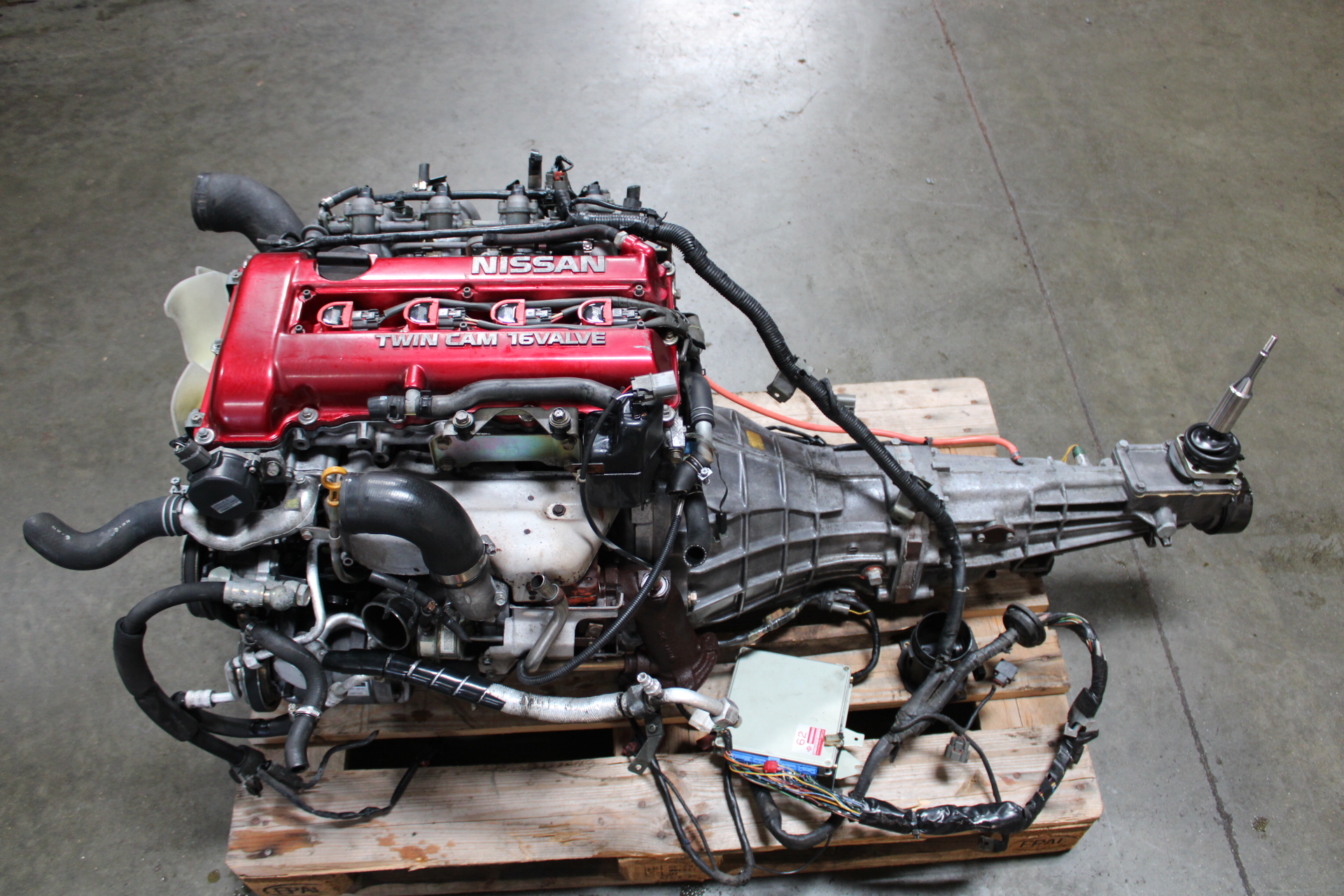 Moteur turbo JDM SR20DET NISSAN SILVIA S13 2,0 L REDTOP, boîte 5 vitesses, calculateur SR20DET