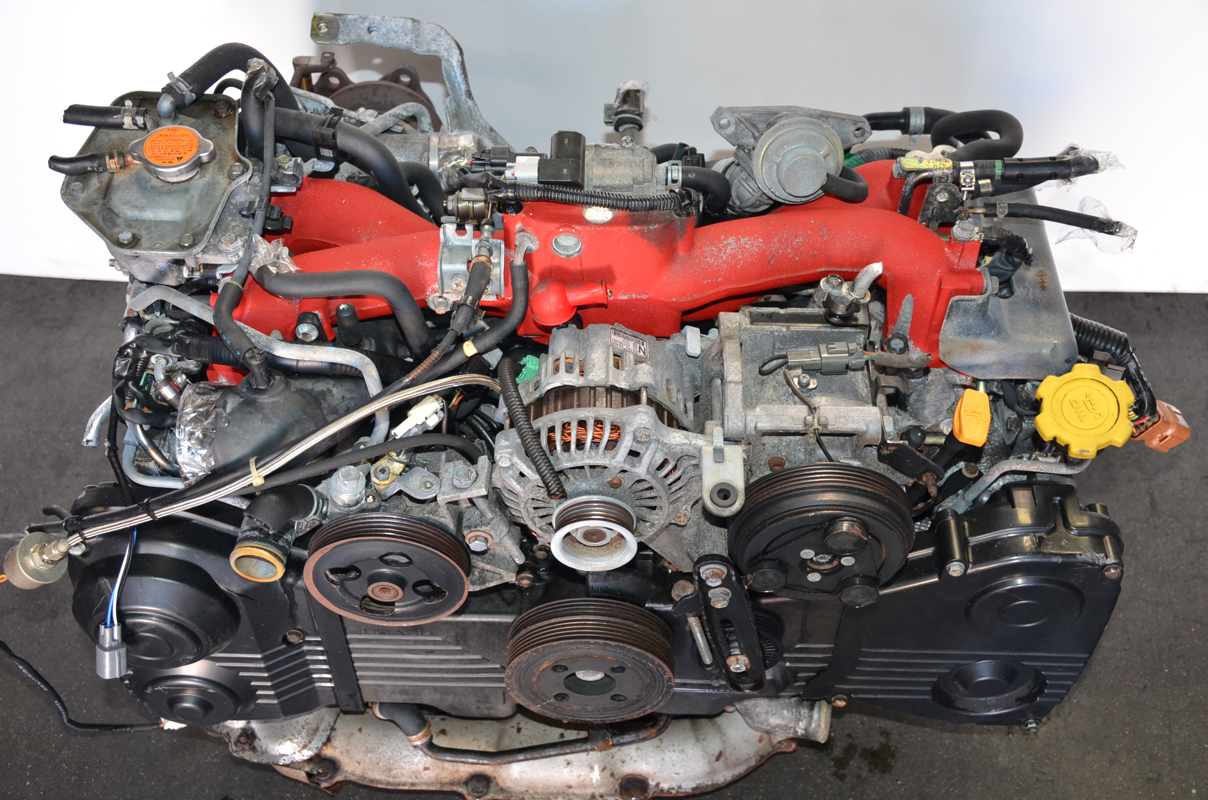 JDM SUBARU WRX STI EJ207 V7 ENGINE ONLY VF30 SINGLE SCROLL STI ENGINE V7
