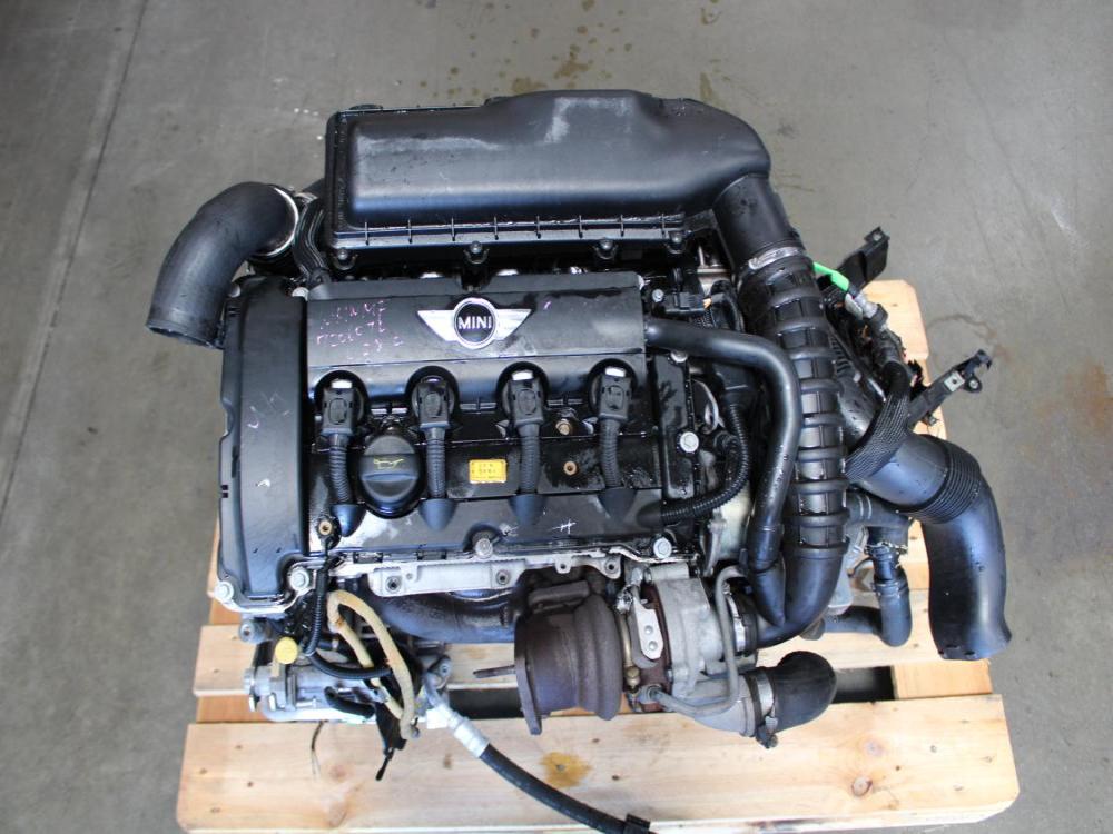 MOTEUR COMPLET MINI COOPER S 2007-2010, 1,6 L TURBO (BOÎTE DE VITESSES NON INCLUSE)
