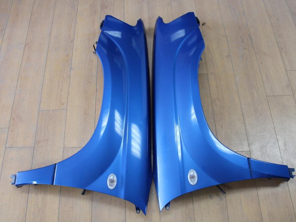JDM Subaru Forester SG9 STi 03-08 Complete Front End Nose Cut Fenders Hood Headlights: Image 6