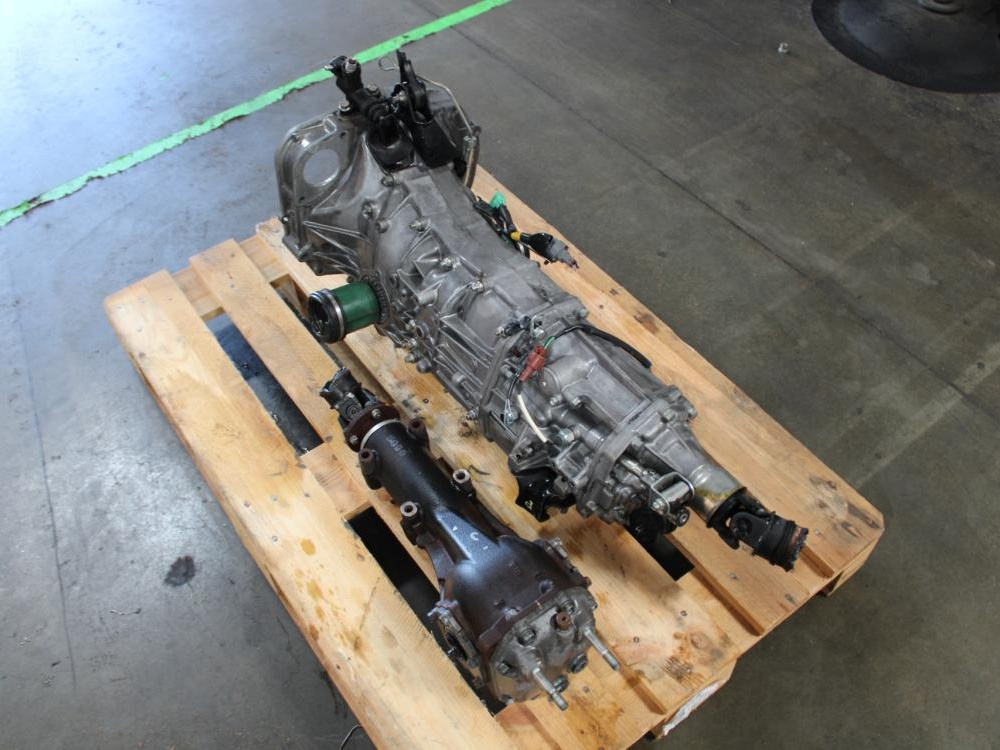 JDM 2006-2014 Subaru WRX 5 Speed Replacement Transmission And Rear Differential 4.11 TY757VBDAB TY758VBAAA: Image 1