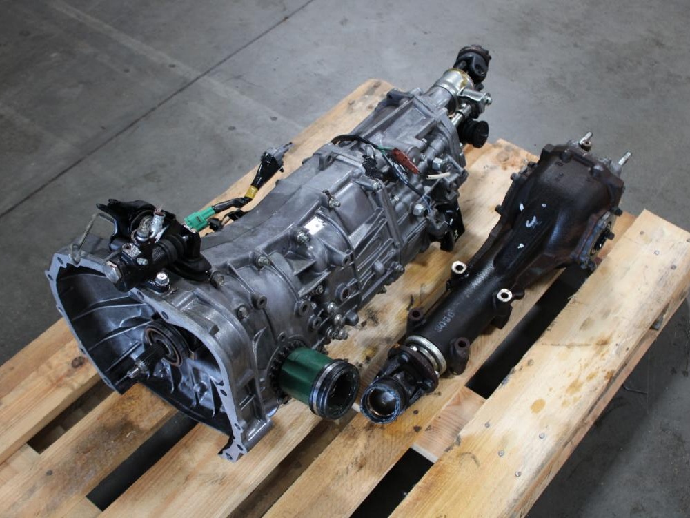JDM 2006-2014 Subaru WRX 5 Speed Replacement Transmission And Rear Differential 4.11 TY757VBDAB TY758VBAAA: Image 4