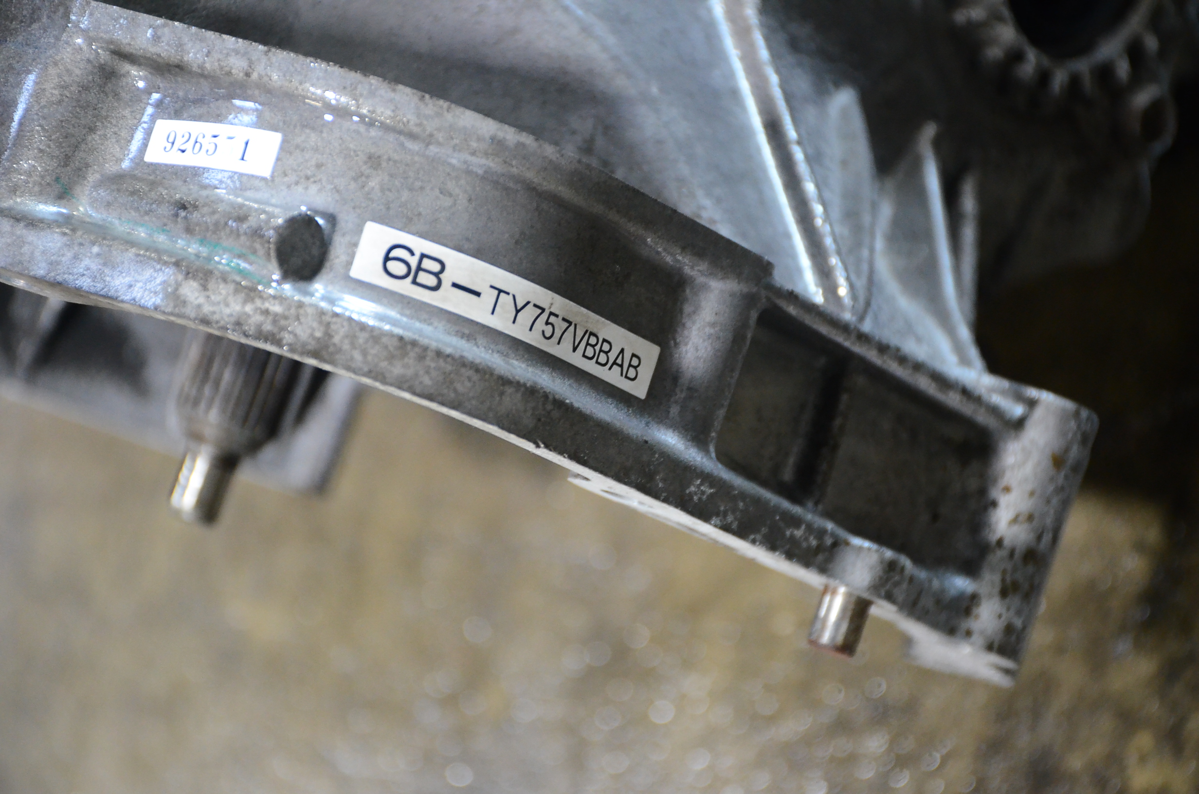 JDM 08-14 Subaru WRX, boîte de vitesses à 5 rapports, transmission intégrale, rapport de pont 4,11, TY757VBBAB: Image 2